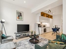 Luxury Apartment with Gym, Cinema, Game Room and Parking, hotel v destinaci Kew Bridge