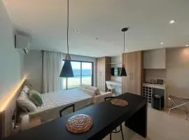 Lindo Flat na praia de Itaipuacu