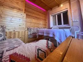 Cozy apartment with wooden porch