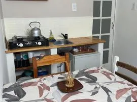 Depto interno semicéntrico en Tandil con amplio patio verde y parrilla!