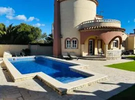 Villa à Ametlla de Mar pour 6 personnes avec piscine privée, climatisation et barbecue - HISP-217-237