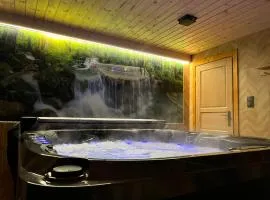 Lawendowy Zakątek Domek Całoroczny z Jacuzzi i Sauną