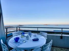 Appartement avec balcon vue mer, pour 4 personnes