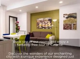 Residence Palazzo dei Delfini by RECEPTIO、カターニアのアパートメント