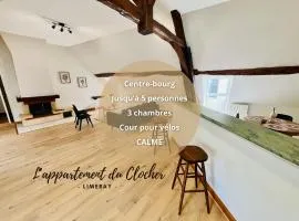 Centre-bourg, calme, familial, l'appart du Clocher