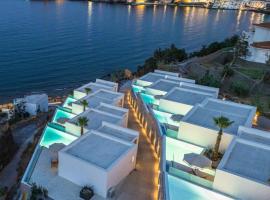 Golden Vista, Beachfront Suites by Explore Andros, hotel con pileta en Andros
