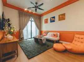 Platino Hermès Palette 3BR 6pax nr Paradigm mall by Our Stay