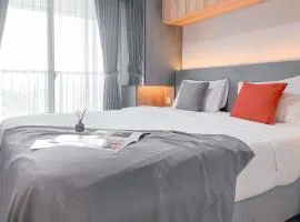 Good Deal and Homey 1BR (without living room) Bintaro Embarcadero Apartment By Travelio