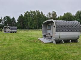 Ugunpirts, luxusní kemp v destinaci Uguņi