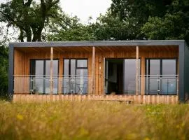 Eco cabin with lovely views of Mendips AONB cabin 4