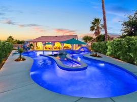 LAZY RIVER POOL , Water slide, Kids outdoor play area, Arcade games, hotel v destinaci Coachella