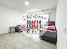 Serviceroom24 - Apartment 3 in Gladbeck WLAN - Smart-TV - 24-7 Check-in und Küche