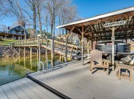 Private Boat Dock Troutman Home on the Water!