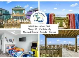Jolly Roger - Themed Beachfront 5BR with Arcade