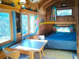 Belle roulotte avec espace bien-être - Sisteron - Gap - Alpes