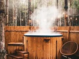 Osada LoveLaski - balia jacuzzi, sauna i kominek - całoroczne domki premium