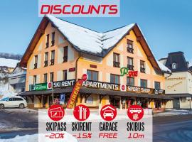 Apartmány Sport with Garage, hôtel à Rokytnice nad Jizerou