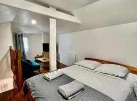 Duplex Aristide Briand 5 min gare-DABNB