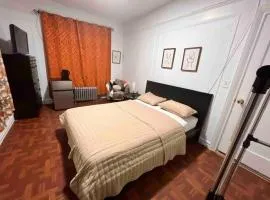Large and spacious room facing a beautiful park minutes away from Manhattan