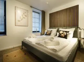 Boardinghaus Grünefeld -W2 - Schöne Serviced Apartments - Küche - Smart TV - P - Premiummatratzen - Rainshower by Wooon