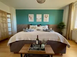 Ferienwohnung 1 im Beachhouse am Goitzschesee - strandnah, familienfreundlich & komfortabel