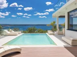 MY DALMATIA - Luxury villa Michelle with private infinity pool, sea view jacuzzi, sauna and home gym