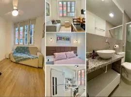 Cinelândia Art Déco - 2qts ao lado do metrô, wifi e cozinha completa