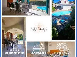Kaz Ô Flambloyant avec piscine privative, proche Grand'Anse