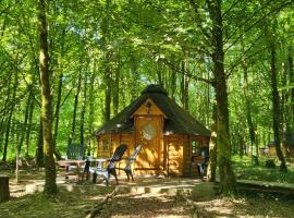 Le Domaine Insolite de Brocéliande, chata v destinaci Paimpont