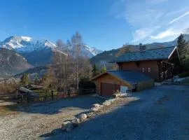 Chalet spacieux à Saint-Gervais-les-Bains avec vue montagne
