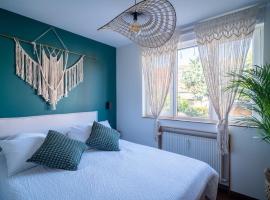 Suite Zen - Calme et Lumière - 2 lits 160 cm - Parking privé résidence，位于塞莱斯塔的酒店