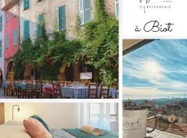 Appartement avec vue au coeur de Biot Village