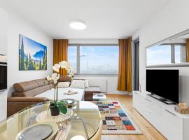 Nivy에 위치한 취사 가능한 숙소 SKYPARK, Luxusn&yacute; Apartm&aacute;n s parkovan&iacute;m vo v&yacute;&scaron;ke