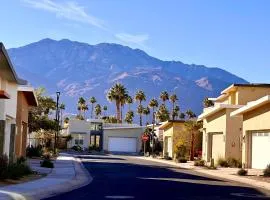 Modern Palm Springs Retreat Poolside Relaxation Scenic Views