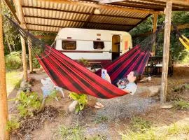 Trailer ecológico com vista panorâmica