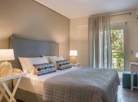 Meliti Waterfront Suites, hotel v destinácii Karavomylos