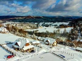 Chata w Bieszczadzie apartamenty i domki z sauną Bieszczady, hotel in Polańczyk