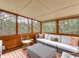 1 Mi to Beach Lake Rabun Home with Carriage House