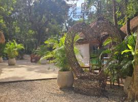 Hotel Kin Tulum Jungle Deluxe、トゥルムのホームステイ