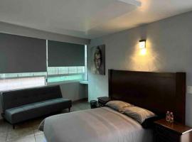 Cuarto a unos pasos de foro sol GNP y AICM แคมป์ในเม็กซิโกซิตี้