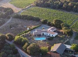 Beautiful architectural villa 10 pool beds, hotel in Laure-Minervois