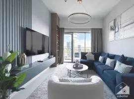 Elegant Burj Royale One-Bedroom & City Views