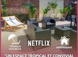 L'Escale Tropicale, appartement indépendant avec terrasse privative