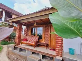 Bunga Maliq Bungalow Lombok、テテバトゥのバンガロー