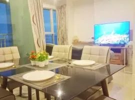 Beautiful 2 Bedroom Seaview Jomtien 18th floor 78sqm พัทยา