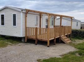 Mobil Home 2 chambres 5 lits Empl J07，位于勒波泰勒的露营地