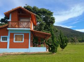 Pousada Recanto JF da Serra- Chalé Azulão, hotel v destinaci São Thomé das Letras