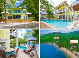 Updated Beachfront Paradise Infinity Pool Roatan
