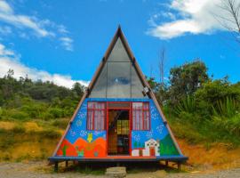 El encanto de R&aacute;quira, chal&eacute; alpino em La Candelaria