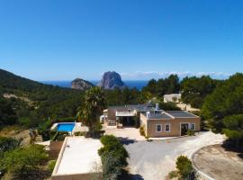 Villa Sa Paissa Sea Views，位于圣何塞的酒店